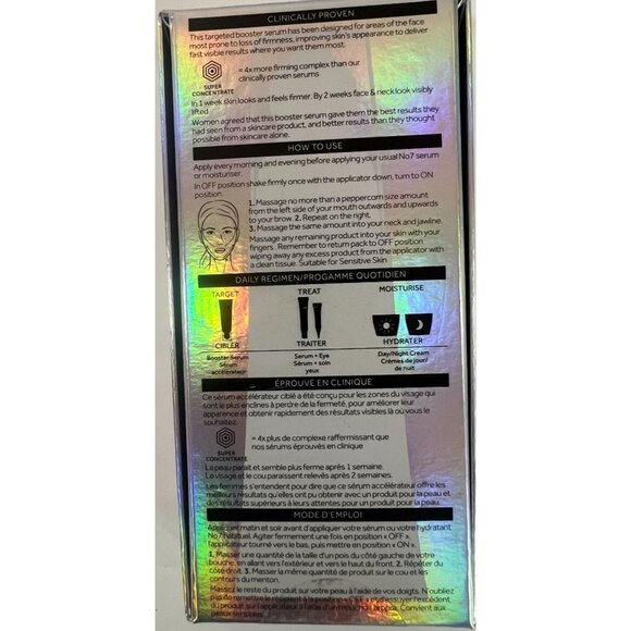 Lot of 2 No7 Laboratories Firming Booster Serum 30ml - Picture 2 of 2